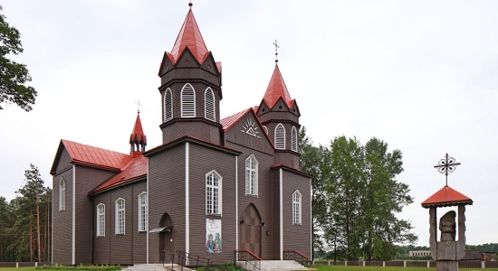 Dubičiai Church of the Sacred Heart of Jesus