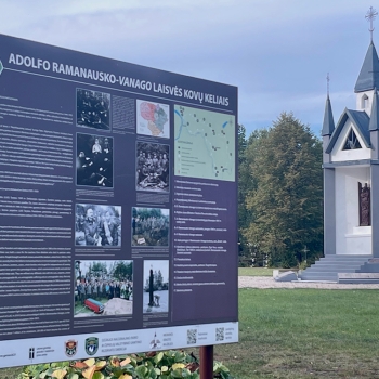 Memorial to the Dainava district Partisans