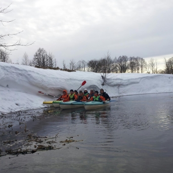 Kayak rental at homestead "Kadagys"