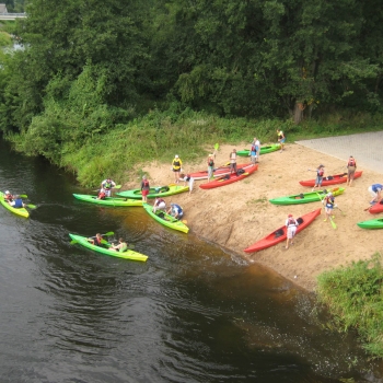 Kayaks in Varėna