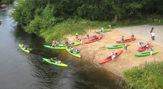 Kayaks in Varėna