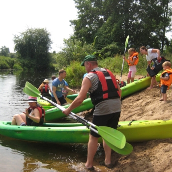 Kayaks in Varėna