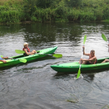 Kayaks in Varėna