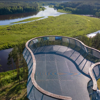 Merkinė Observation Tower (Photo © nesedeknamuose.lt | Ramūnas Šukauskas)