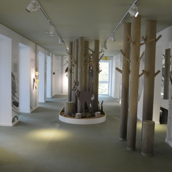 Dzūkija National Park Visitor Center in Marcinkonys