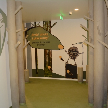 Dzūkija National Park Visitor Center in Marcinkonys