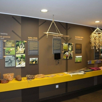Dzūkija National Park Visitor Center in Marcinkonys